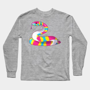 Pansssexual Snake Long Sleeve T-Shirt